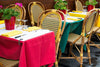 Image of 36" Square Adjustable Height Cocktail Bistro Table