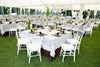 Image of 30" Square Wood Folding Table