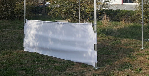 10' Speedy Pop Up Tent Half Sidewall