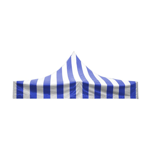 10' x 10' 50mm Speedy Tent Top - Blue and White