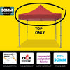 Image of 10' x 10' 50mm Speedy Tent Top - Red