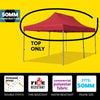 Image of 10' x 20' Speedy Tent Top Only - Red