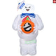 3.5' Gemmy Airblown Inflatable Halloween Ghostbuster's Stay Puft Holding Pumpkin