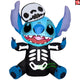 3' Gemmy Airblown Inflatable Halloween Disney's Stitch in Skeleton Costume