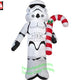 3.5' Star Wars Stormtrooper Holding Candy Cane by Gemmy Inflatables