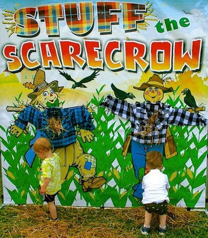 Stuff the Scarecrow Interactive Carnival Frame Game