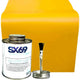 Moose Supply Inflatable Bounce House Vinyl Repair Kit, Yellow with 4 oz. SX69 Glue