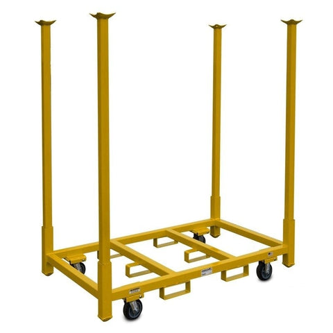 Rolling Tables and Chair Storage Cart - 66" Legs
