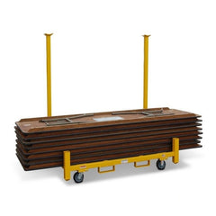 Rolling Tables and Chair Storage Cart - 66