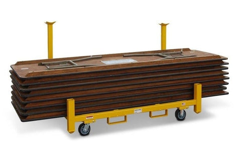 Rolling Tables and Chair Storage Cart - 33" Legs