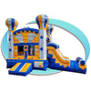 Image of Tago's Jump Inflatable Bouncer 11'H White & Blue Mini Combo by Tago's Jump MC-483 11'H White & Blue Mini Combo by Tago's Jump SKU# MC-483