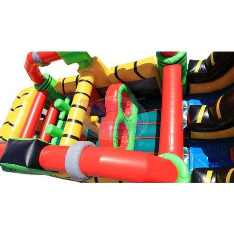 Tago's Jump Inflatable Bouncers 11'H Double Line the toxic danger race by Tago's Jump 781880275442 IN-796 11'H Double Line the toxic danger race by Tago's Jump SKU# IN-796