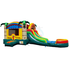 Tago's Jump Inflatable Bouncers 12'H Tropical Rainbow by Tago's Jump 781880292142 CWS-024 12'H Tropical Rainbow by Tago's Jump SKU# CWS-024