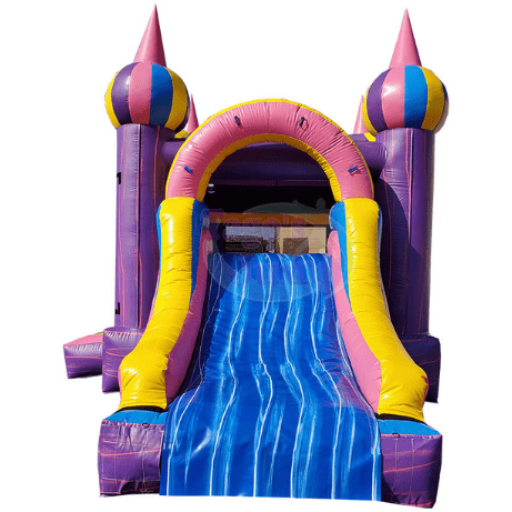 Tago's Jump Inflatable Bouncers 13'H Girls Single Slide by Tago's Jump 781880291336 CWS-034 13'H Girls Single Slide by Tago's Jump SKU# CWS-034