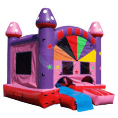 14'H Starry Purple Inflatable Mini Combo by Tago's Jump