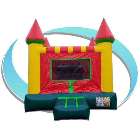 Tago's Jump Inflatable Bouncers 14'H Yellow Castle by Tago's Jump 781880274117 B-409 14'H Yellow Castle by Tago's Jump SKU#B-409