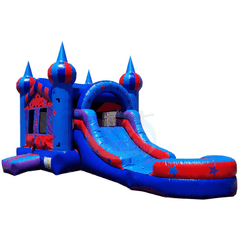 Tago's Jump Inflatable Bouncers Copy of 13'H Blue Home Castle by Tago's Jump 13'H Blue Home Castle by Tago's Jump SKU# CWS-039