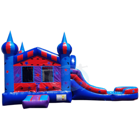 Tago's Jump Inflatable Bouncers 15'H Blue/Red Castle by Tago's Jump 781880291275 CWS-040 15'H Blue/Red Castle by Tago's Jump SKU# CWS-040