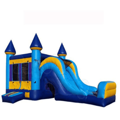 Tago's Jump Inflatable Bouncers 15'H Blue Slide Combo by Tago's Jump SC-232 15'H Blue Slide Combo by Tago's Jump SKU# SC-232