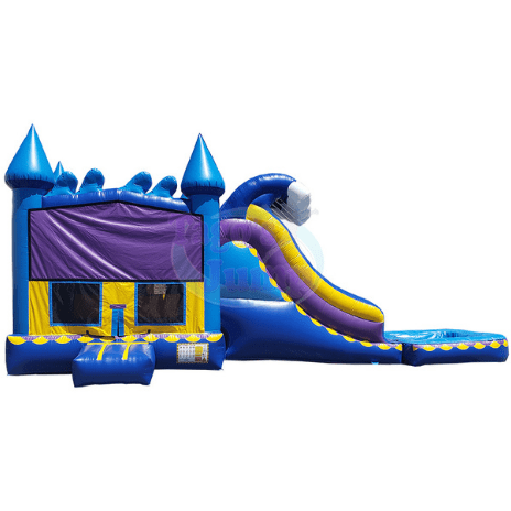 15'H Blue Water Slide by Tago's Jump