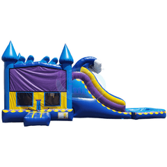 15'H Blue Water Slide by Tago's Jump