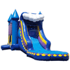 Image of Tago's Jump Inflatable Bouncers 15'H Blue Water Slide by Tago's Jump 781880291305 CWS-037 15'H Blue Water Slide by Tago's Jump SKU# CWS-037