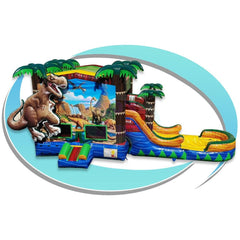 Tago's Jump Inflatable Bouncers 15'H DINO single line by Tago's Jump 781880240167 CWS-217 15'H DINO single line by Tago's Jump SKU# CWS-217