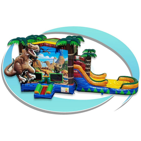 Tago's Jump Inflatable Bouncers 15'H DINO single line by Tago's Jump 781880240167 CWS-217 15'H DINO single line by Tago's Jump SKU# CWS-217