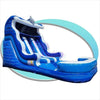Image of Tago's Jump Inflatable Bouncers 15'H Dolphin Slide by Tago's Jump 781880211273 WS-226D 15'H Dolphin Slide by Tago's Jump SKU#WS-226D