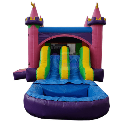 Tago's Jump Inflatable Bouncers 15'H Double Slide Combo by Tago's Jump 781880291220 CWS-050 15'H Double Slide Combo by Tago's Jump SKU# CWS-050