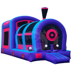 Tago's Jump Inflatable Bouncers 15'H Interactive Train by Tago's Jump 781880275565 IN-813 15'H Interactive Train by Tago's Jump SKU# IN-813