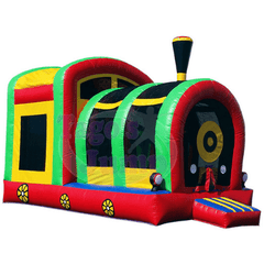 Tago's Jump Inflatable Bouncers 15'H Interactive Train Multi-color by Tago's Jump 781880275572 IN-814 15'H Interactive Train Multi-color by Tago's Jump SKU# IN-814