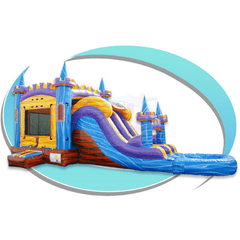 Tago's Jump Inflatable Bouncers 15'H Marble Double Line by Tago's Jump 781880291565 CWS-201 15'H Marble Double Line by Tago's Jump SKU# CWS-201
