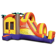 Tago's Jump Inflatable Bouncers 15'H Multi Color Slide Combo by Tago's Jump SC-212 15'H Multi Color Slide Combo by Tago's Jump SKU# SC-212
