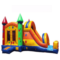 Tago's Jump Inflatable Bouncers 15'H Multi-Color Slide Combo by Tago's Jump SC-242 15'H Multi-Color Slide Combo by Tago's Jump SKU# SC-242