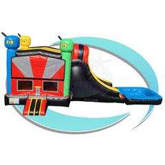 Tago's Jump Inflatable Bouncers 15'H Ninja Inflatable Combo by Tago's Jump CWS-207 15'H Ninja Inflatable Combo by Tago's Jump SKU# CWS-207