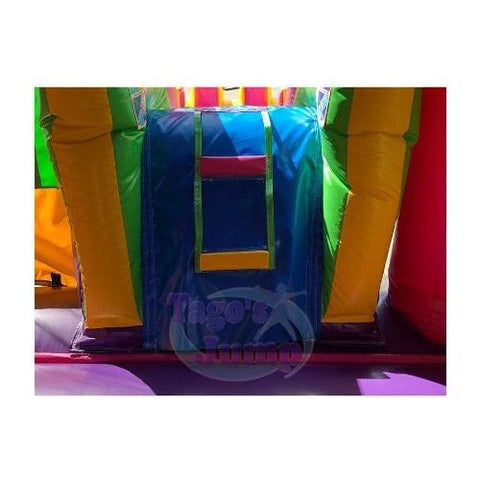 Tago's Jump Inflatable Bouncers 15'H Ocean Mini Water Slide Marble colors by Tago's Jump 781880291824 CWS-071 15'H Water Slide Magical Castle by Tago's Jump SKU# CWS-071