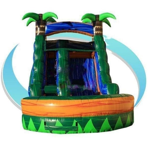 Tago's Jump Inflatable Bouncers 15'H Palm Tree Water Slide by Tago's Jump 781880249313 WS-220 15'H Palm Tree Water Slide by Tago's Jump SKU#WS-220