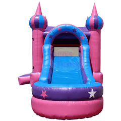 15'H Pink and Purple Castle  by Tago's Jump