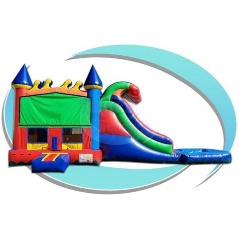 Tago's Jump Inflatable Bouncers 15'H Rainbow Combo by Tago's Jump 781880224747 CWS-214 15'H Rainbow Combo by Tago's Jump SKU#CWS-214