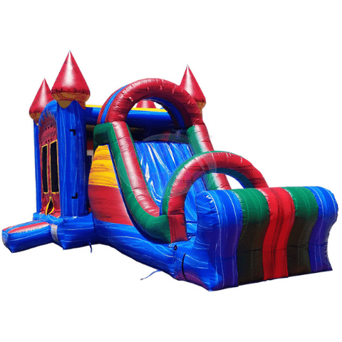 Tago's Jump Inflatable Bouncers 15'H Unisex Marbled Castle Slide Combo by Tago's Jump 781880290766 SC-263 15'H Unisex Marbled Castle Slide Combo by Tago's Jump SKU# SC-263