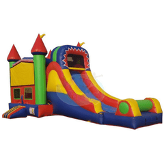 Tago's Jump Inflatable Bouncers 15'H Unisex Single Line by Tago's Jump 15'H Inflatable Knights Castle Mini Combo by Tago's Jump SKU# MC-484