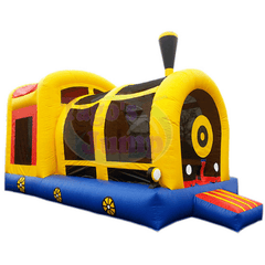 Tago's Jump Inflatable Bouncers 15'H Yellow Interactive Train by Tago's Jump 781880275589 IN-815 15'H Yellow Interactive Train by Tago's Jump SKU# IN-815
