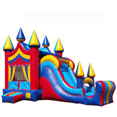 Tago's Jump Inflatable Bouncers 16'H Circus Slide Combo by Tago's Jump 15'H Single Lane by Tago's Jump SKU# SC-216