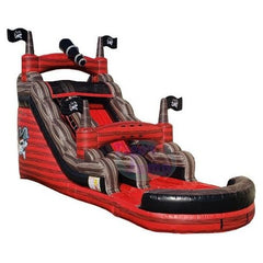 Tago's Jump Inflatable Bouncers 17'H Pirate Ship Water Slide by Tago's Jump 781880279457 WS-054 17'H Pirate Ship Water Slide by Tago's Jump SKU# WS-054