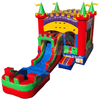 Image of Tago's Jump Inflatable Bouncers Copy of 13'H Pink Water Slide Combo by Tago's Jump 13'H Pink Water Slide Combo by Tago's Jump SKU# CWS-061