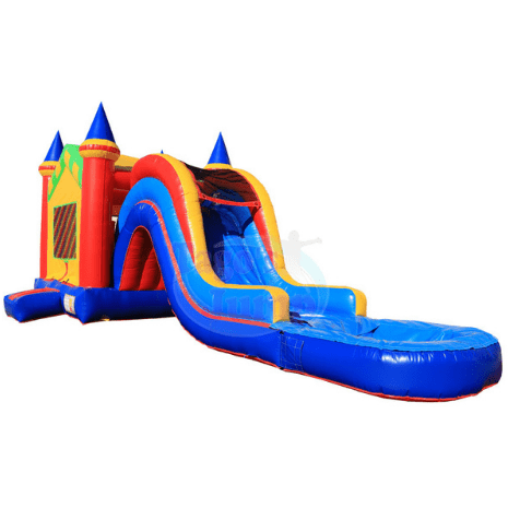 15'H Blue and Red Single Slide by Tago's Jump