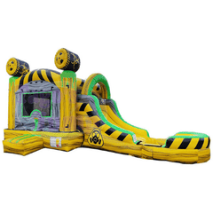 15'H New Toxic Water Slide Combo by Tago's Jump