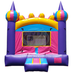 Tago's Jump Inflatable Bouncers Pink Inflatable Castle by Tago's Jump 781880293484 B-585 Pink Inflatable Castle by Tago's Jump SKU# B-585
