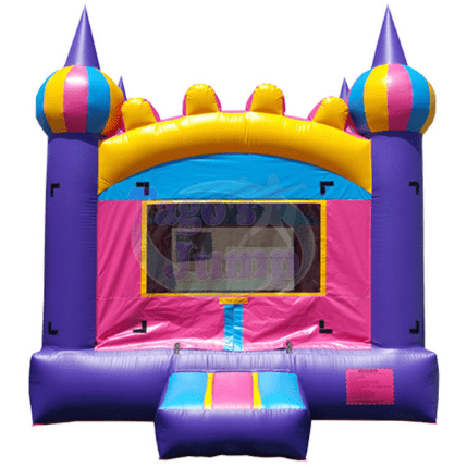 Tago's Jump Inflatable Bouncers Pink Inflatable Castle by Tago's Jump 781880293484 B-585 Pink Inflatable Castle by Tago's Jump SKU# B-585